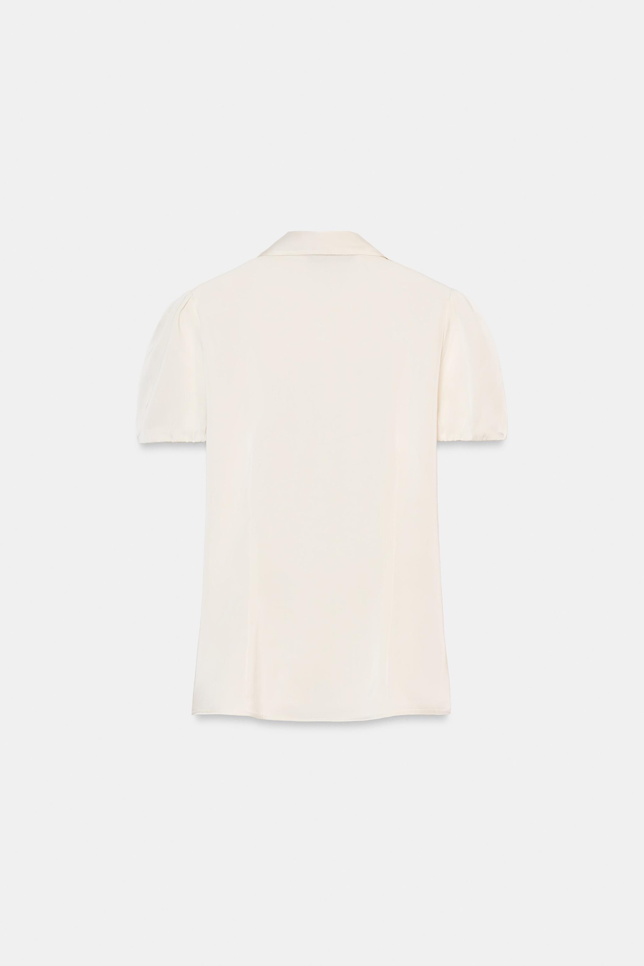 CHEMISE SATINÉE